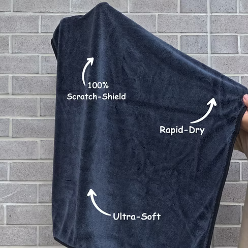 The Fat Obsidian Dry Towel